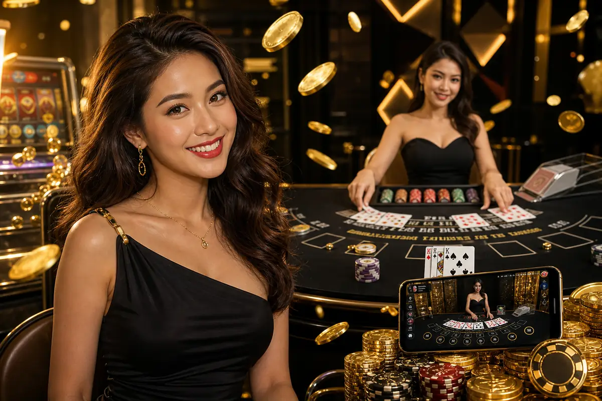 96bets Casino meja baccarat dealer langsung
